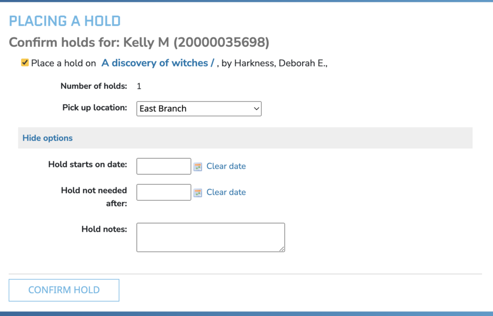 ByWater Solutions Koha Question of the Week What are Patron Hold…