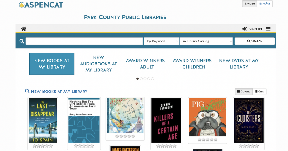 ByWater Solutions Park County Public Libraries Join CLiC and Choose…